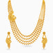 Gold Plated Layered Long Necklace