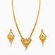 Gold Plated Wedding Traditional Long Necklace