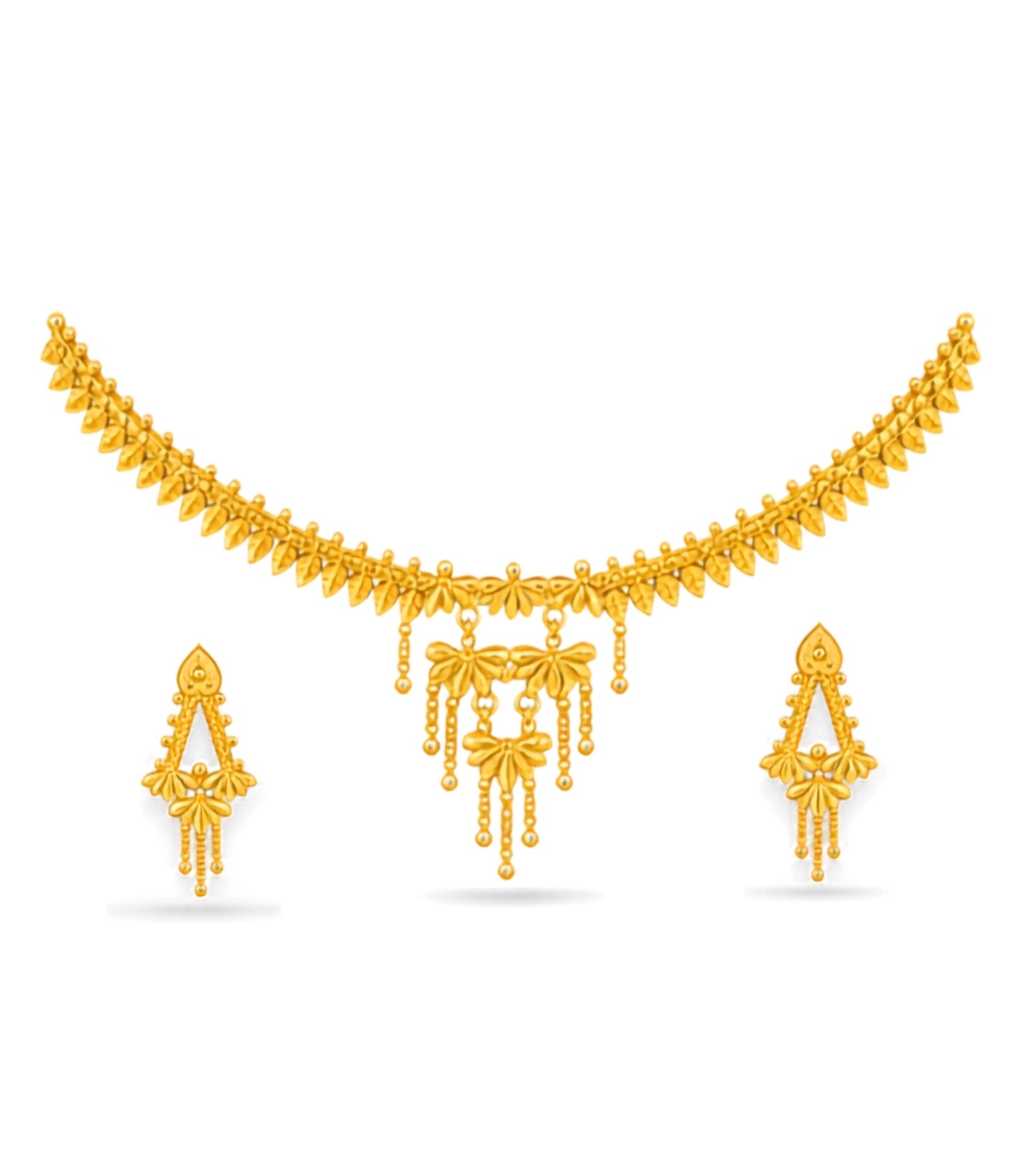 Gold Plated Imperial Necklace Set