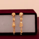 Gold Plated Mini Layer Dangler Earrings
